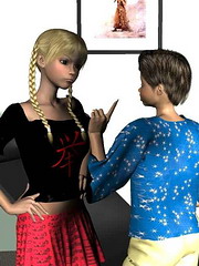 Sisters in exotic lingerie show that they prefer sapphic sex to traditional